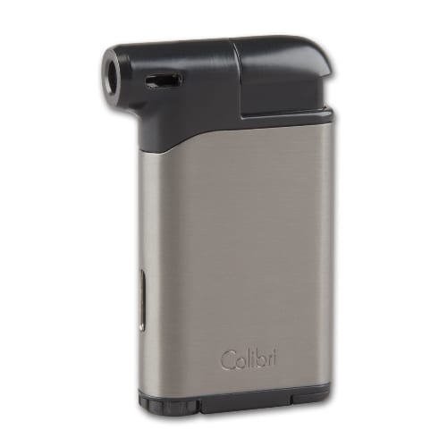 Pfeifenfeuerzeug Piezo COLIBRI Pacific 2 gun/schwarz Pfeifenstopfer 90826