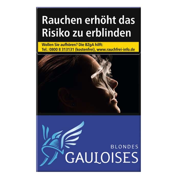 Gauloises Zigaretten Blondes blau (10x20) SW13336