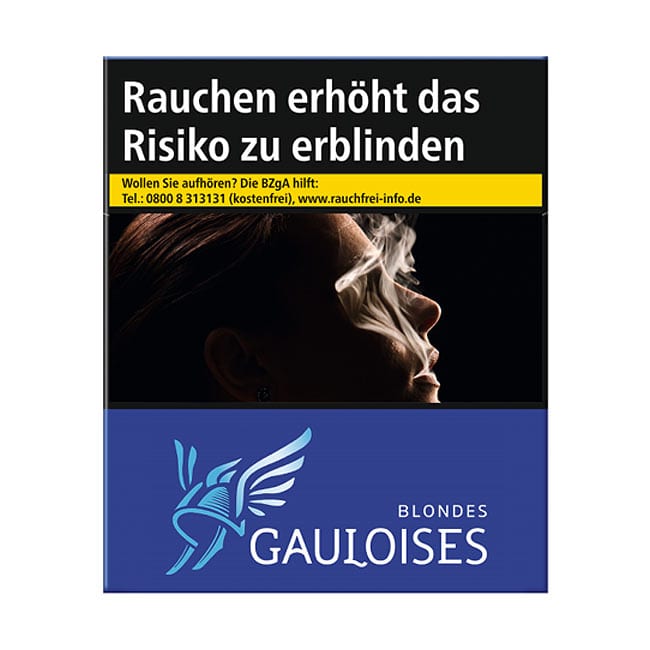 Gauloises Zigaretten Blondes blau (6x34) SW15326