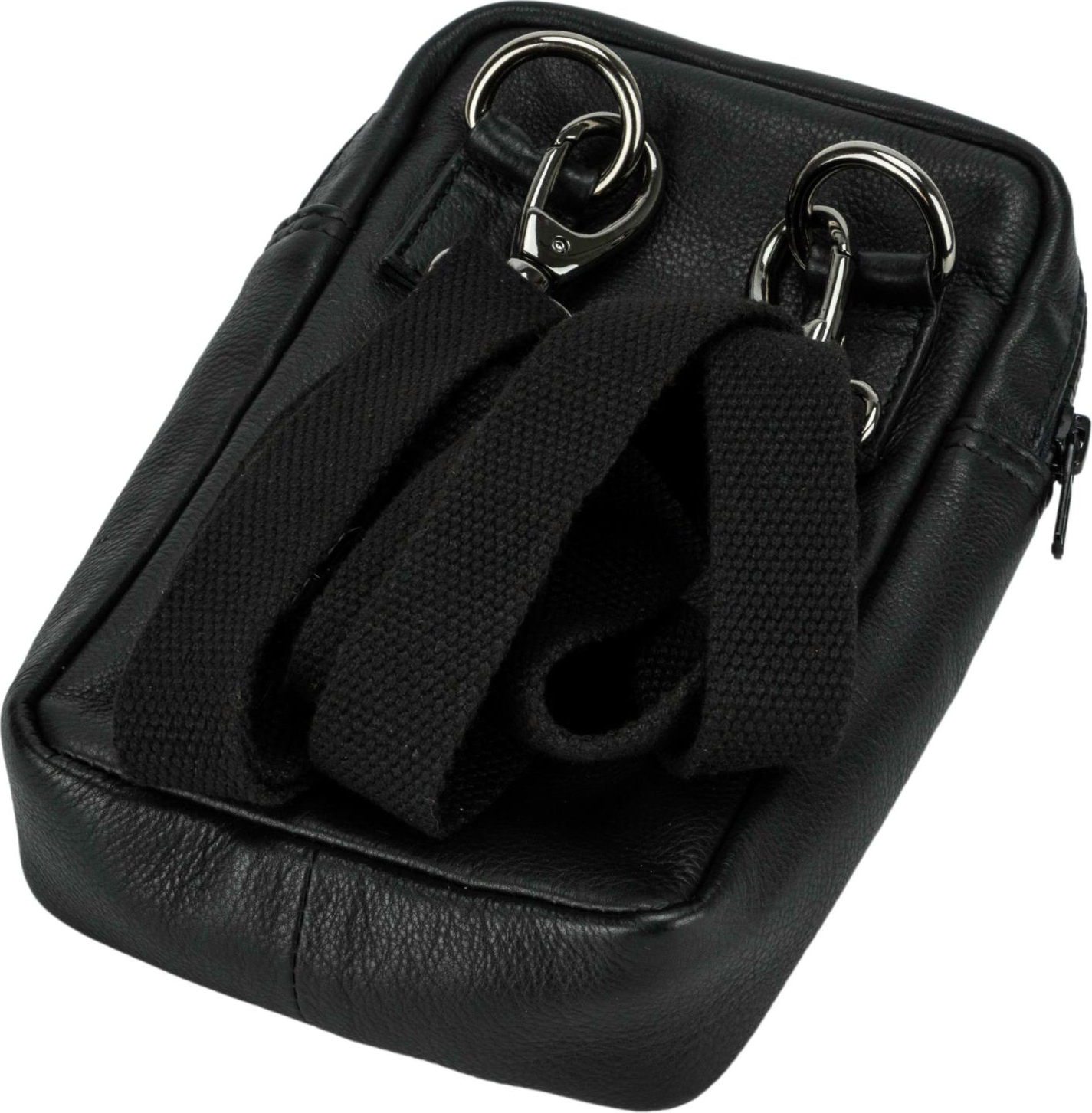 PASSATORE Pfeifen-/Multifunktionstasche Leder schwarz 3er 633801