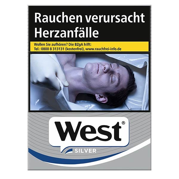 WEST Zigaretten Silver Automatenpackung (10x21) SW77860