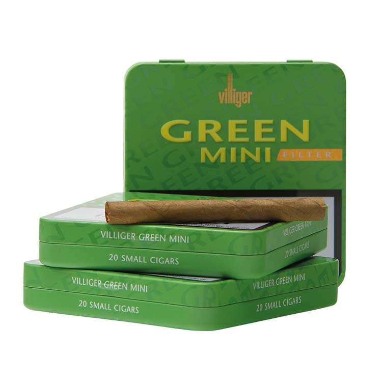 Villiger Green Mini Filter 20 Zigarillos SW12529