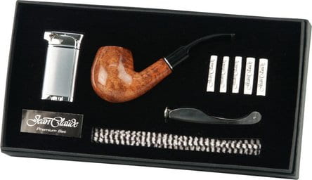 JEAN CLAUDE "Premium Set" gebogen braun pol. Acrylmundstueck 409791