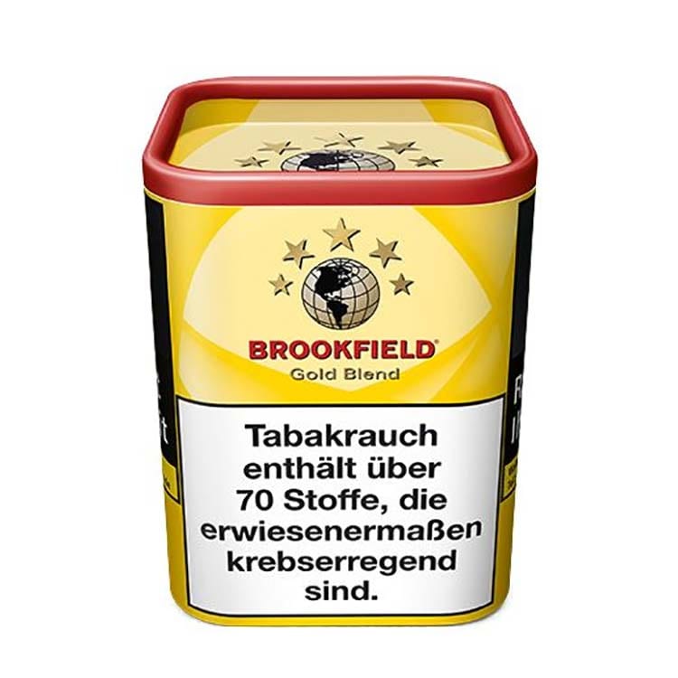 Zigarettentabak Brookfield Gold Blend 120 Gramm (GOLD) SW11934