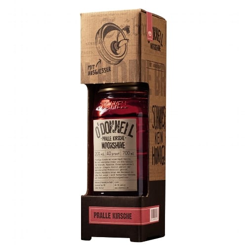 Likör O'DONNELL MOONSHINE Pralle Kische 20% Vol. mit Ausgießer 37514