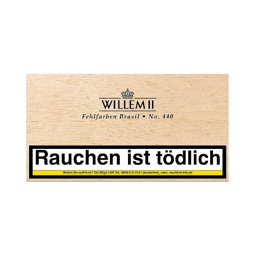 Willem II Fehlfarben No.440 Brasil 100 Zigarillos 220063