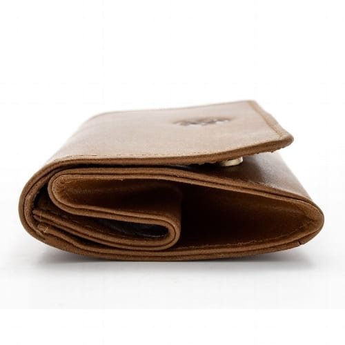 Tabak-Stellbeutel Leder RATTRAYS Whisky braungold klein 17285