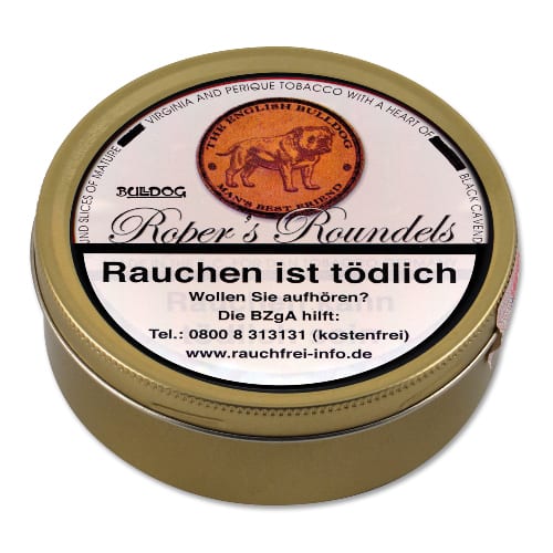 Pfeifentabak Bulldog Roper's Roundels 100 g 89409
