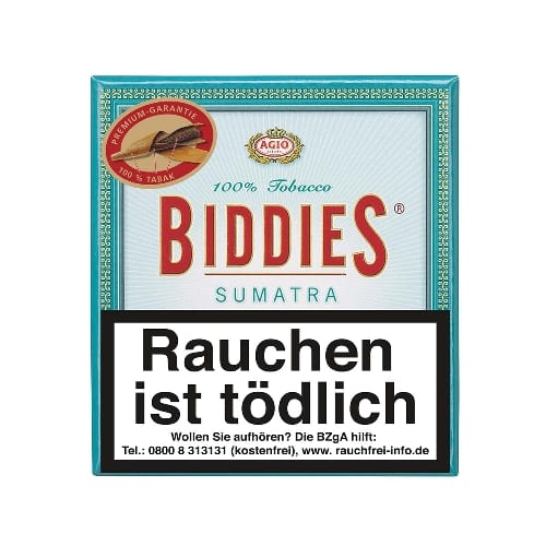 Agio Biddies Sumatra 20 Zigarillos 220242