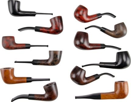 Pfeife JEAN CLAUDE glatt sortierte Modelle, Acryl 413430