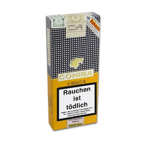 Cohiba Linea 1492 Siglo III Tubos 3 Zigarren 72901