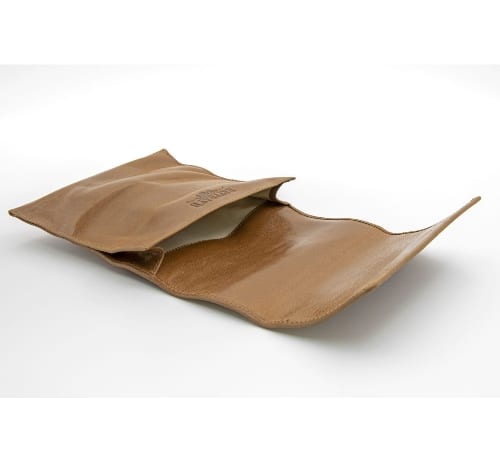 Tabak-Rollbeutel Leder RATTRAYS Whisky braungold 17284