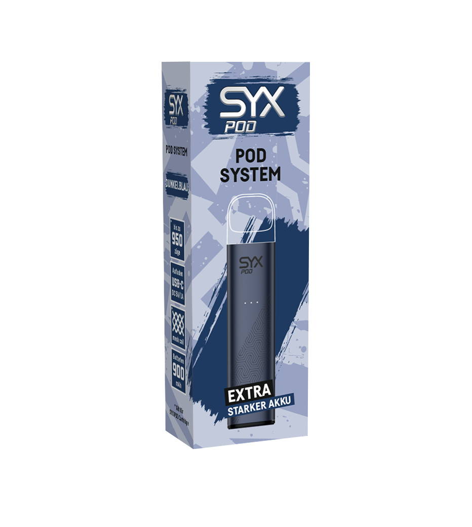 SYX | Pod Kit | Akkuträger | Black Blue