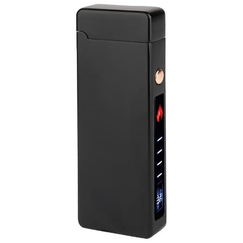 Feuerzeug Batterie FORMULA Double Arc schwarz USB 35337