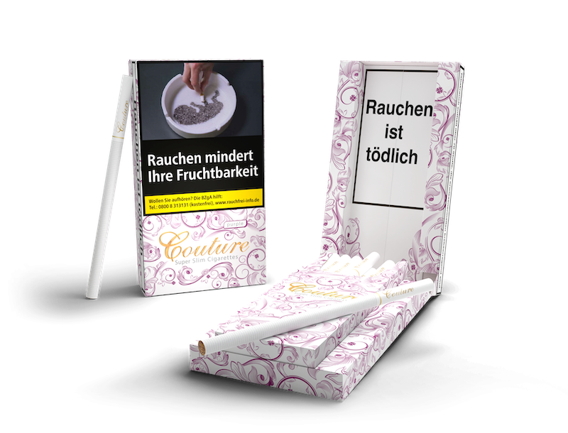 Couture PURPLE Zigaretten Slim (10x20) SW445555