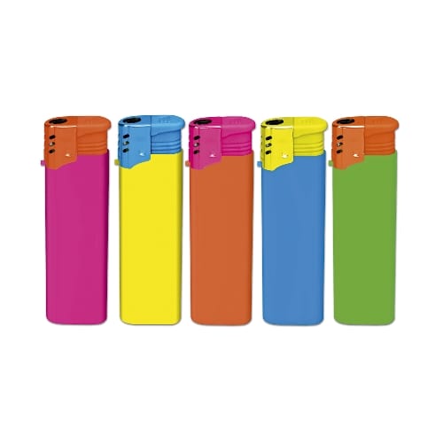 Einwegfeuerzeug Turbo ATOMIC Neon Rubber sortiert 98120