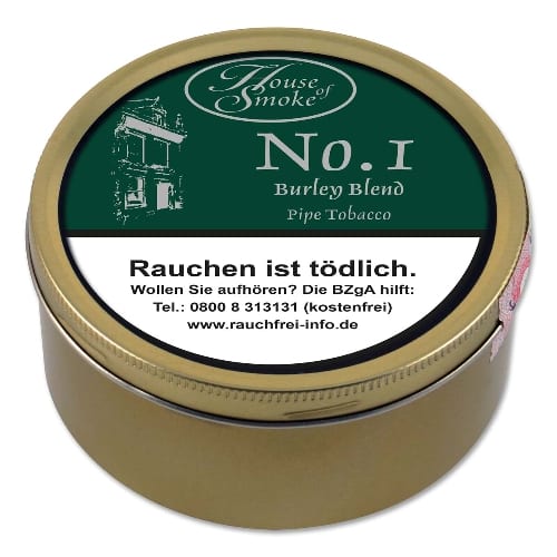 Pfeifentabak House of Smoke No.1 Burley Blend 50 Gramm 78885