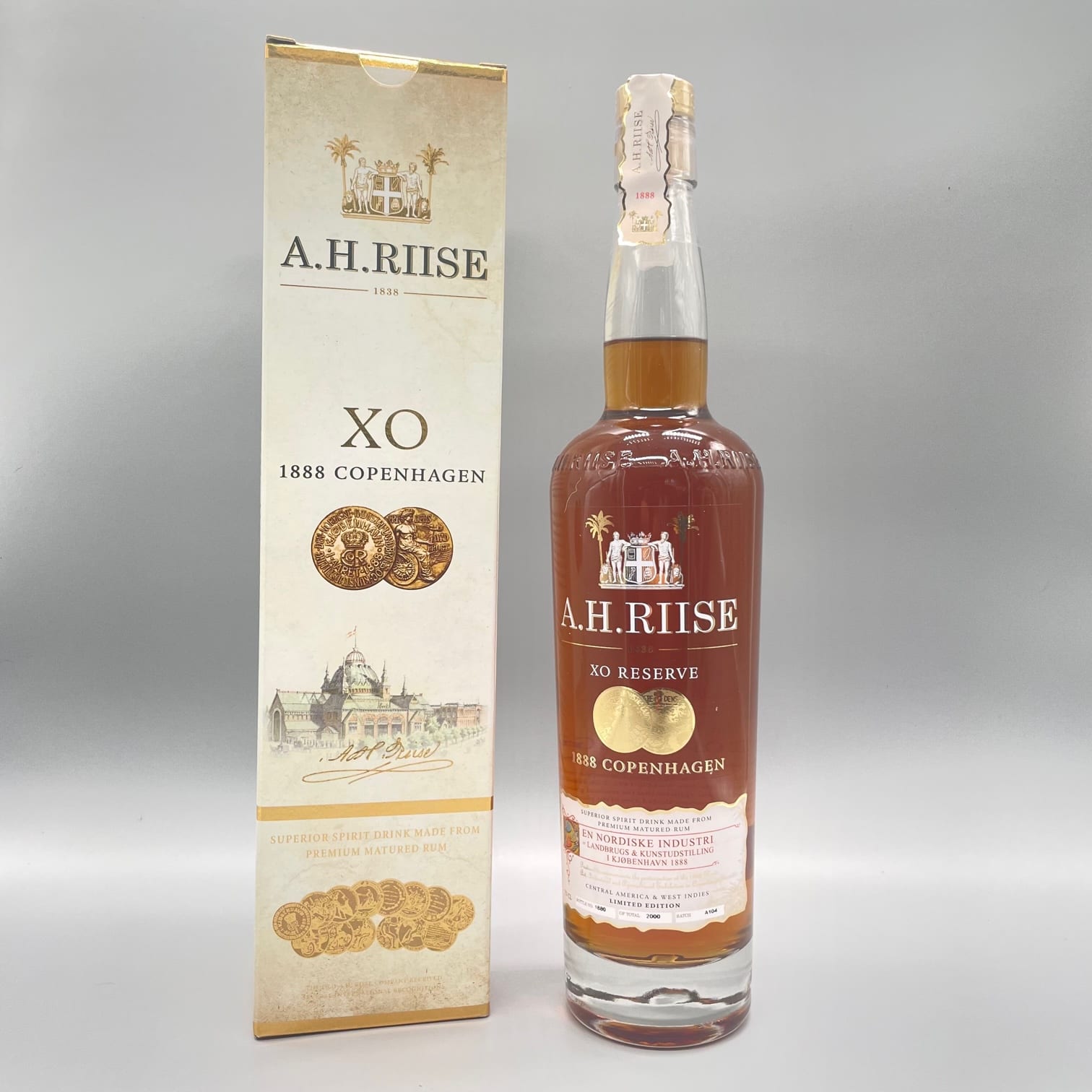 Rum A.H. RIISE 1888 40% Vol. 700 ml 36687