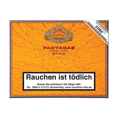 Partagas Chicos 25 Zigarillos 36851