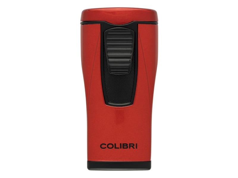 COLIBRI Zigarrenfeuerzeug "Monaco II" metallic rot 295317