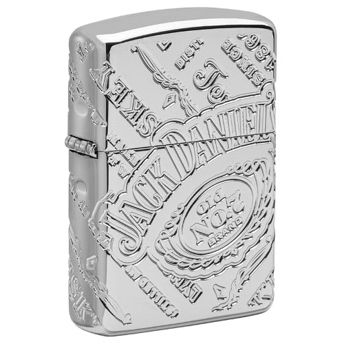 ZIPPO chrom poliert Armor Jack Daniels 60006157 41872