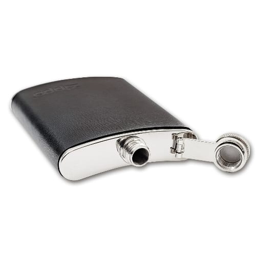 Taschenflasche/Flachmann ZIPPO Leder Mocha 177ml 2005269 88880