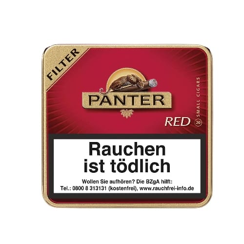 Panter Red Filter 20 Zigarillos 220257