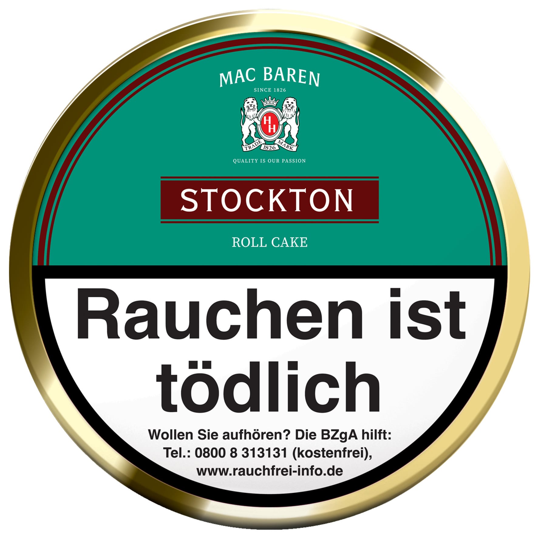 Pfeifentabak Mac Baren Stockton Roll Cake 100 Gramm 9851