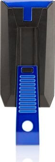 COLIBRI Zigarren-Feuerzeug "Slide II" schwarz matt/blau 295085