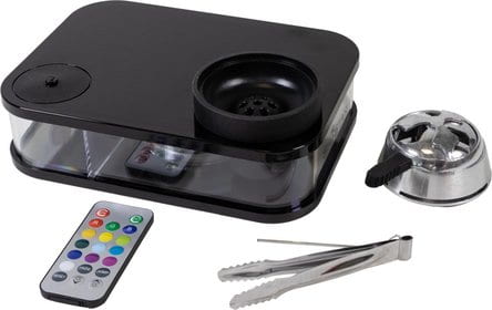 SHISTAR Outdoor Shisha "Flat" schwarz  1er 446941