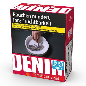 Denim Zigaretten Red XXXL-Box (4x40)