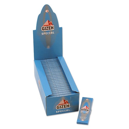 DISPLAY 50 Heftchen à 50 Blättchen Zigarettenpapier Gizeh Special SW12363