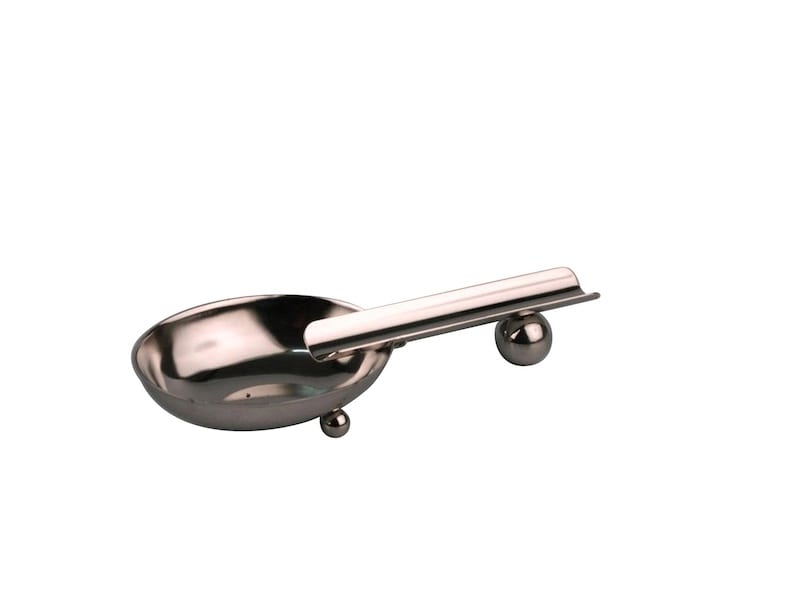 Zigarrenascher "Loeffel" klein chrom mit 1 Ablage 523901