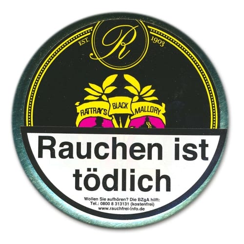 Pfeifentabak Rattray's Black Mallory 50 Gramm 9301