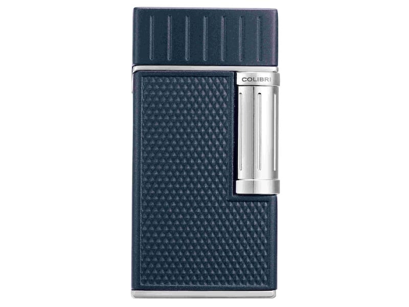 COLIBRI Feuerzeug "Julius II" marine/chrom      Sz 295503