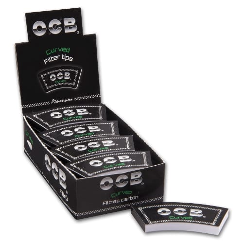 Display OCB Curved Filter Tips 20 Heftchen SW15800