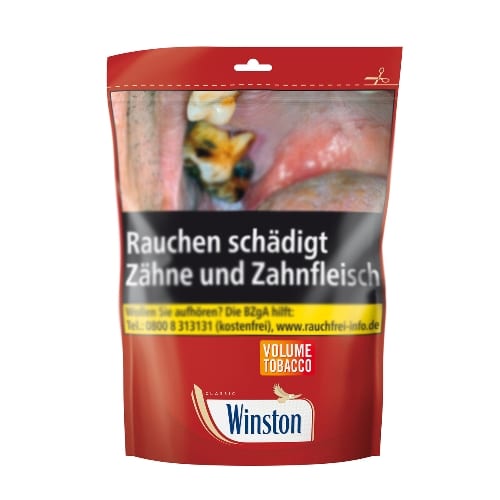 Winston Zigarettentabak Classic Volumen XXL-Beutel 100 Gramm SW11845