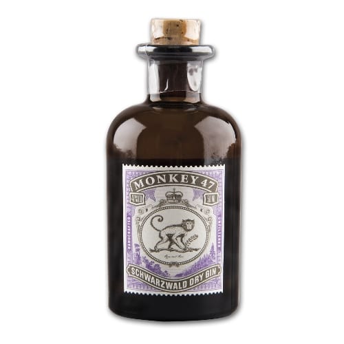 Gin MONKEY aus dem Schwarzwald 47 % Vol. Miniatur 50 ml 96664