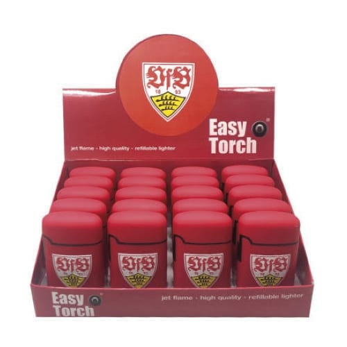 Feuerzeug JetV-FIRE Easy Torch Rubber VfB Stuttgart 37886