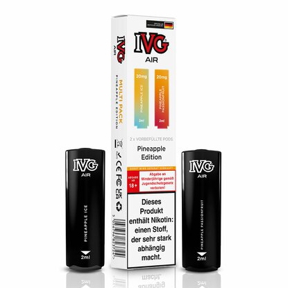 E-Liquidpod IVG Air Pineapple Edition 20mg 2 Pods 81738