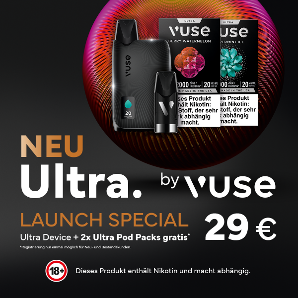 Angebot Vuse Ultra Launch Special SW16839M