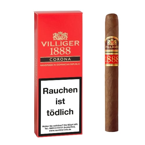 VILLIGER 1888 Corona Red 3 Zigarren 72581