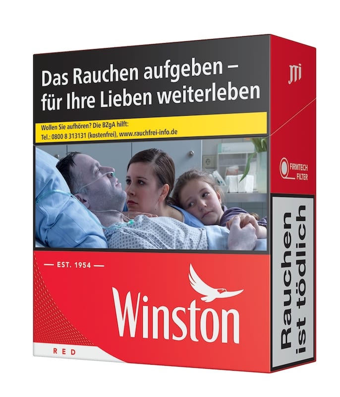 WINSTON Zigaretten Red XXL (8x27) SW92044