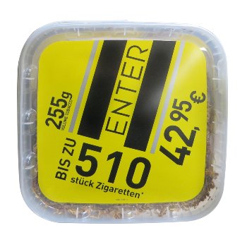 Zigarettentabak ENTER Volumen 255 Gramm SW16674