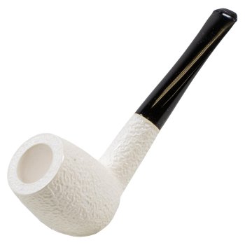 Meerschaumpfeife Block Apple graviert Large