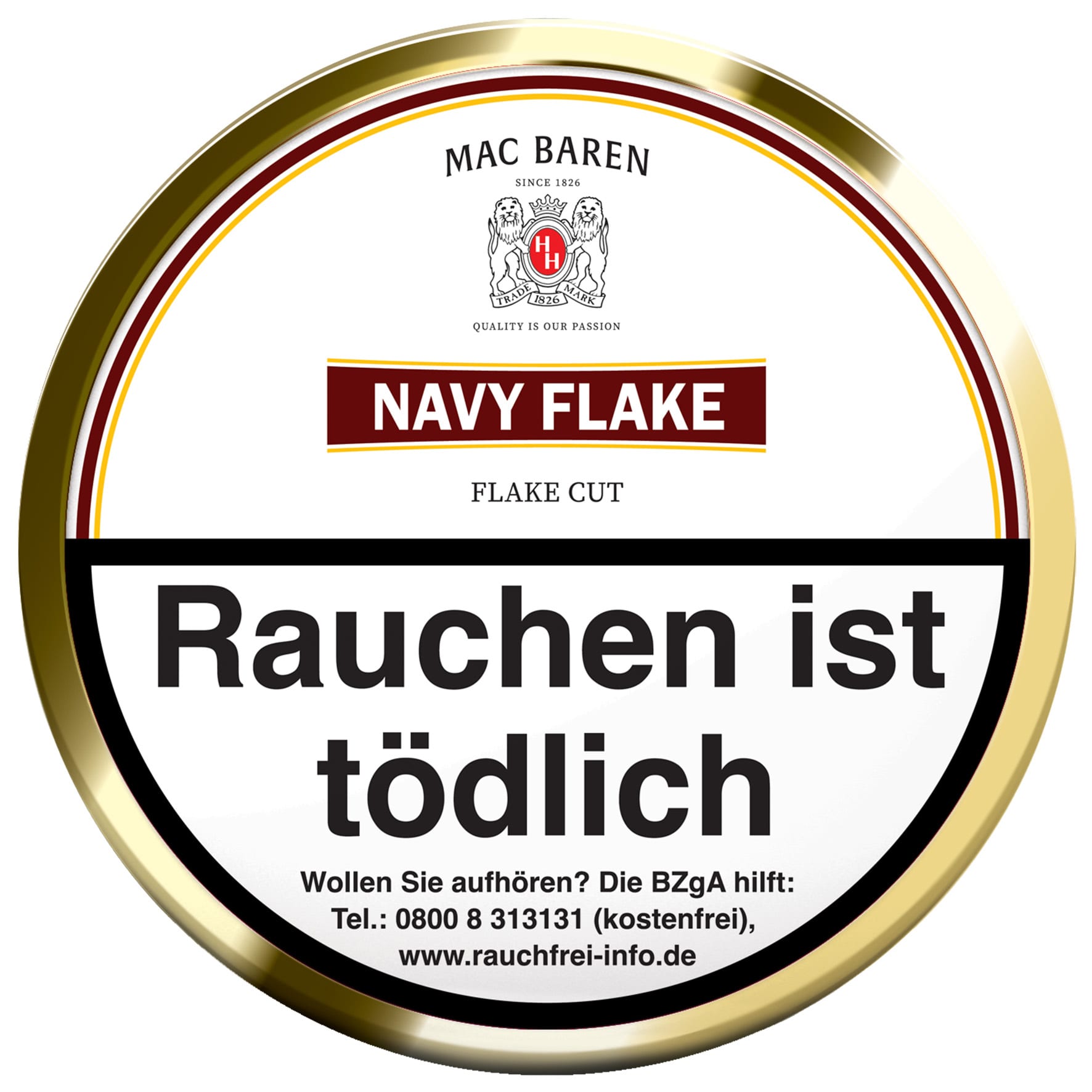 Pfeifentabak Mac Baren Navy Flake 100 Gramm SW9961