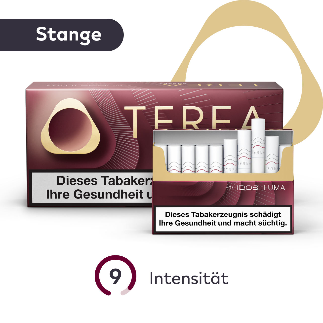 10 Schachteln TEREA RUSSET