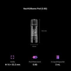 ELFBAR ELFA TURBO REFILLABLE POD ( 0,8 Ohm ) | SW17911 ELFBAR ELFA TURBO REFILLABLE POD ( 0,8 Ohm ) | SW17911