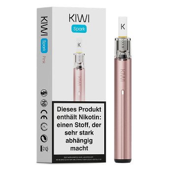 KIWI Spark Pink – Leistungsstarke 700 mAh E-Zigarette im Kit