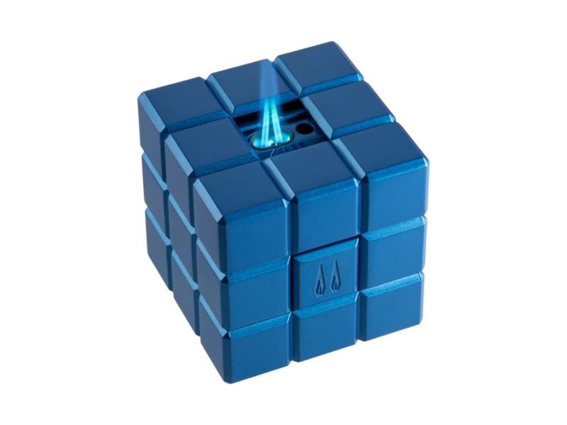 COLIBRI Tischfeuerzeug "Heritage Cube" blau 293974